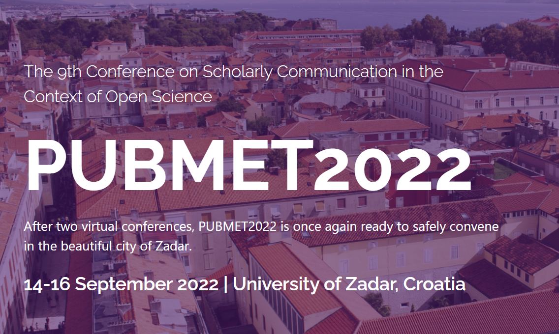 KIFÜ előadás a PUBMET 2022 konferencián